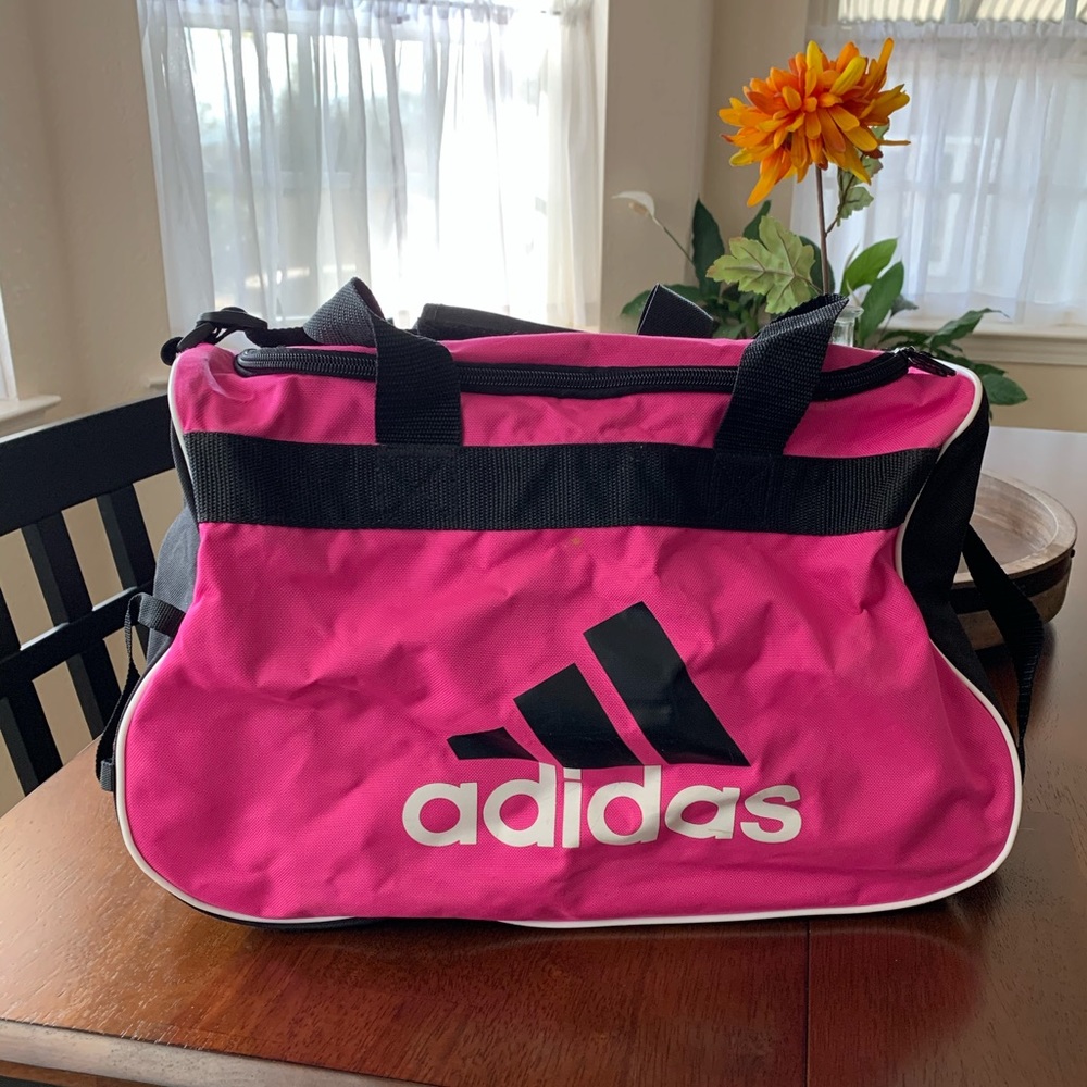 Pink adidas bag